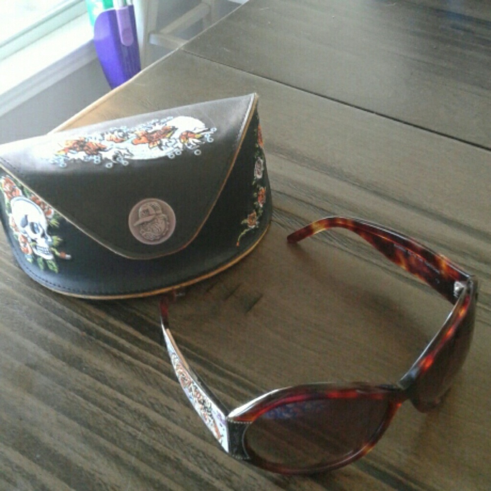 Ed Hardy authentic sunglasses